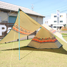 画像をギャラリービューアに読み込む, 【設営確認済】 ロゴス(LOGOS) ナバホ Tepee 300 & ヘキサタープセット 71806501