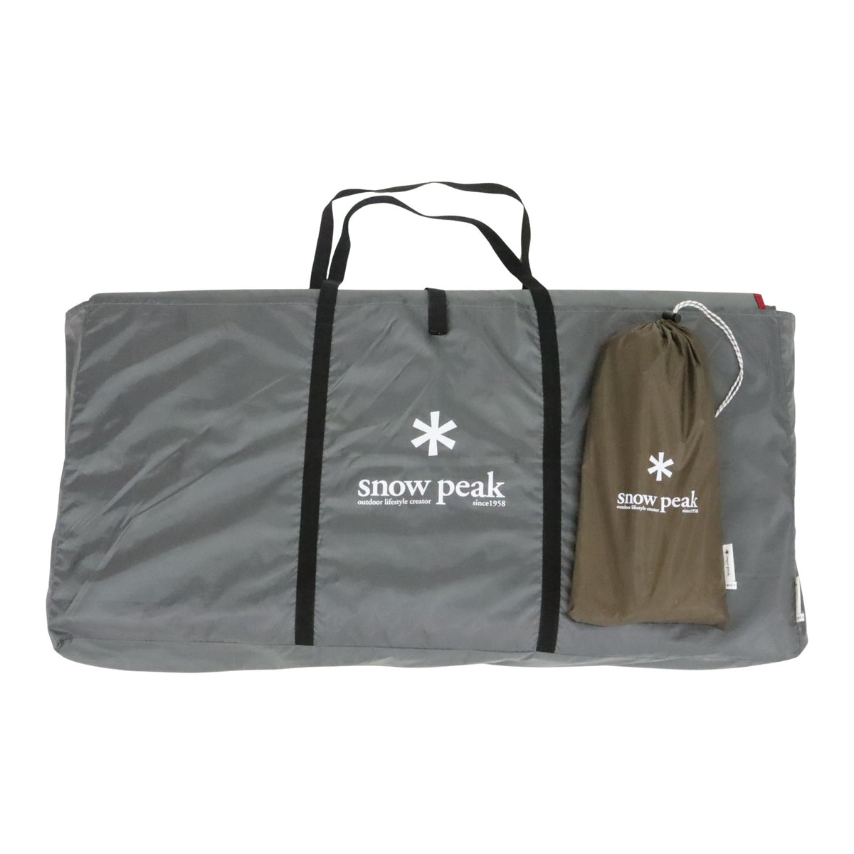 スノーピークsnow peakアメニティドームLマットシートセット(SET-121H