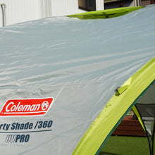 画像をギャラリービューアに読み込む, 美品  コールマン(Coleman) パーティーシェード360 ライムグリーン  2000010469 タープ スマートタープ