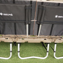 画像をギャラリービューアに読み込む, 美品  スノーピーク(snowpeak) ラックソットマルチスターターセット&ギアトートM SET-200/BG-016 テーブル・チェア ソファ・コット・ラック