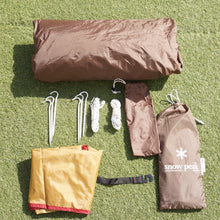 画像をギャラリービューアに読み込む, 【組立確認済】 美品  スノーピーク(snowpeak) ペンタイーズ&グランドシート SDI-001/SDI-001-1 テント ソロキャン タープ・ポール別売