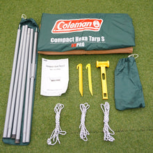 画像をギャラリービューアに読み込む, 美品  コールマン(Coleman) コンパクトヘキサタープS 170T7900R タープ ポール付属 ペグ欠品あり