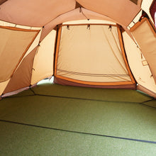 画像をギャラリービューアに読み込む, 【組立確認済】美品 スノーピーク(snowpeak) ランドロック  旧カラー TP-670 テント 2ルーム 6人用 旧品 廃盤カラー 大型テント 補修跡あり