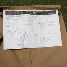 画像をギャラリービューアに読み込む, 【組立確認済】美品 ビジョンピークス(VISIONPEAKS) TCルーテント VP160102I02 テント キャンプテント 3人用 カンガルースタイル