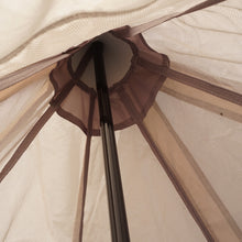 画像をギャラリービューアに読み込む, 【組立確認済】新品同様 ディーオーディー(DOD) ワンポールテント(S)&グランドシート セット T3-44-TN テント ティピー ソロ