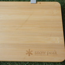 画像をギャラリービューアに読み込む, スノーピーク(snowpeak) IGTスライドトップハーフ竹 CK-153T グリルシステム アイアングリルテーブル 専用オプション 天板