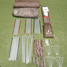 画像をギャラリービューアに読み込む, 【組立確認済】美品 スノーピーク(snowpeak) ランドブリーズPro.3&グランドシート SD-643/643-1 テント 3〜4人