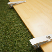 画像をギャラリービューアに読み込む, 美品 スノーピーク(snowpeak) スライドトップロングハーフ竹 CK-154T グリルシステム IGT アイアングリルテーブル 天板 テーブル