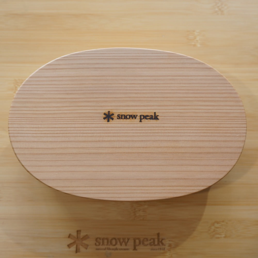  peak スノーピーク、曲げわっぱ 弁当箱、新品、送料込み。 未使用 スノーピーク（snowpeak） 曲物弁当箱 PG-014 テーブルウェア