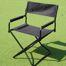 画像をギャラリービューアに読み込む, 美品 
 スノーピーク【snow peak】 ガーデンFDチェア ブラック FES-088 テーブル・チェア