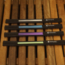 画像をギャラリービューアに読み込む, 美品 
 スノーピーク【snow peak】 チタン先細箸 4色セット SCT-115 テーブルウェア
 グレー/ブルー/パープル/グリーン