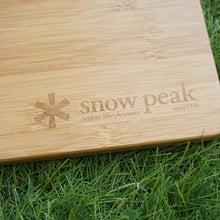 画像をギャラリービューアに読み込む, 美品 
 スノーピーク【snow peak】 ウッドテーブルS竹 CK-125TR グリルシステム