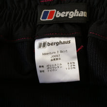 画像をギャラリービューアに読み込む, 美品 
 バーグハウス【Berghaus】 アドベンチャーツー スカート J0057 スカート
 ブラック レディース