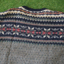 画像をギャラリービューアに読み込む, 美品 
 ウールリッチ【WOOLRICH】 総柄セーター S373 ニット
 ネイビー メンズ