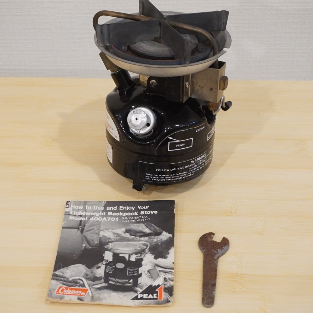 コールマン【Coleman】 Peak1 400A ('85年製) 400A701 焚火台