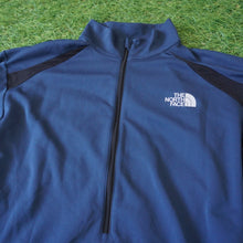 画像をギャラリービューアに読み込む, 美品 
 ザ・ノースフェイス【THE NORTH FACE】 S/S ウルトラウィンクジップアップ NT30057 Flight Series Tシャツ・カットソー
 ネイビー メンズ