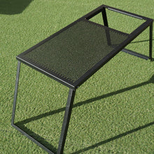 画像をギャラリービューアに読み込む, 美品 
 オーヴィル【auvil】 ブラックガーデンファミリーテーブル AVL-025 テーブル・チェア