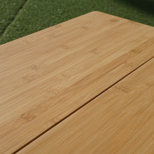 画像をギャラリービューアに読み込む, 美品 
 スノーピーク【snow peak】 ワンアクションローテーブル竹 LV-100T テーブル・チェア