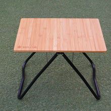 画像をギャラリービューアに読み込む, 美品 
 スノーピーク【snow peak】 Myテーブル竹 ブラック FES-132 テーブル・チェア