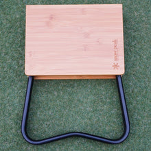 画像をギャラリービューアに読み込む, 美品 
 スノーピーク【snow peak】 MYテーブル竹 ブラック FES-132 テーブル・チェア