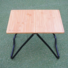 画像をギャラリービューアに読み込む, 美品 
 スノーピーク【snow peak】 MYテーブル竹 ブラック FES-132 テーブル・チェア