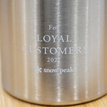 画像をギャラリービューアに読み込む, 未使用 
 スノーピーク【snow peak】 ロイヤル缶クーラー SM-020 for LOYAL CUSTOMERS SPECIAL MEETING 2021 テーブルウェア