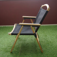 画像をギャラリービューアに読み込む, 美品 
 フィールドア【FIELDOOR】 クラシックチェア2脚セット アウトドアチェア テーブル・チェア
 ブラック