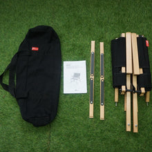 画像をギャラリービューアに読み込む, 美品 
 フィールドア【FIELDOOR】 クラシックチェア2脚セット アウトドアチェア テーブル・チェア
 ブラック