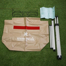 画像をギャラリービューアに読み込む, 新品同様 
 スノーピーク【snow peak】 ガビングスタンド DB-011BG テーブル・チェア
 ベージュ