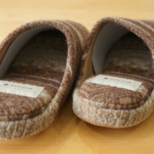 画像をギャラリービューアに読み込む, 未使用 スノーピーク(snow peak) Shetland Cotton JQ Room Shoes シェットランドコットン JQ ルームシューズ 1 Brown UO-AC-20AU00700BR 約22cm〜24.5cm
