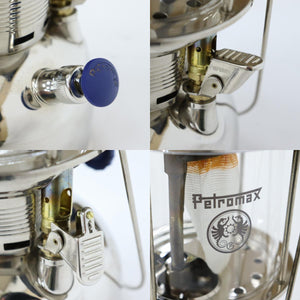 【点火・燃焼確認済】 ペトロマックス（Petromax） HK500 灯油ランタン 交換パーツ付き HK500 ニッケル