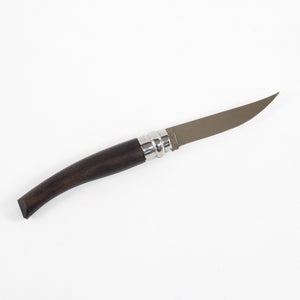 美品 
 スリムナイフ No.08 ステンレス　黒檀 在庫セール