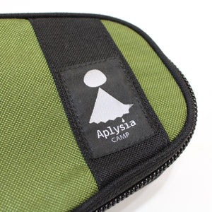 美品 
 Aplysia CAMP アプリーシア シェラバッグ オリーブ 在庫セール