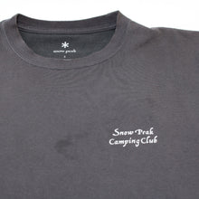 画像をギャラリービューアに読み込む, スノーピーク（snow peak） SNOW PEAK Camping Club T shirt TS-23AU002 S チャコールグレー 古着
