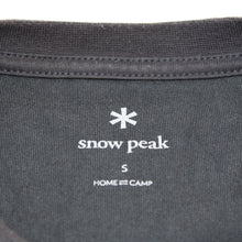 画像をギャラリービューアに読み込む, スノーピーク（snow peak） SNOW PEAK Camping Club T shirt TS-23AU002 S チャコールグレー 古着