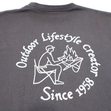 画像をギャラリービューアに読み込む, スノーピーク（snow peak） SNOW PEAK Camping Club T shirt TS-23AU002 S チャコールグレー 古着