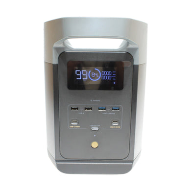 ECOFLOW　デルタ2　ポータブル電源 1024Wh　専用カバー付 中古