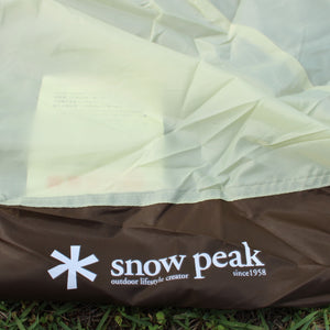 美品 
スノーピーク（snow peak） リビングシェルS インナールーム＆グランドシートセット TP-240IR/240IR-1