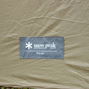 【設営確認済】 美品 
スノーピーク（snow peak） ミニッツドーム Pro.air 1＆グランドシートセット FK-372