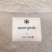 画像をギャラリービューアに読み込む, スノーピーク（snow peak） Wool Fleece Jacket JK-20AU107 L 古着