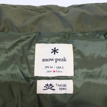 画像をギャラリービューアに読み込む, 美品 
スノーピーク（snow peak） FR Down Coat JK-19AU002 M 古着