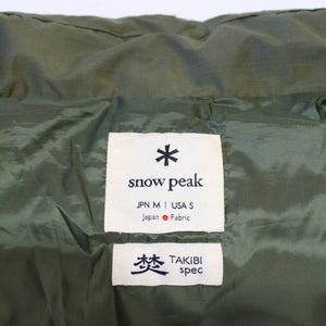 美品 
スノーピーク（snow peak） FR Down Coat JK-19AU002 M 古着