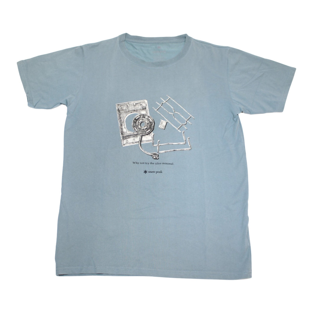 スノーピーク（snow peak） Flat Burner Tシャツ TS-20SU105 中古