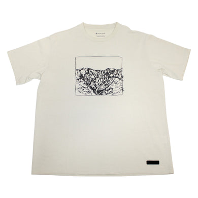スノーピーク（snow peak） Mt.Tanigawa Printed S/S Tシャツ AL-TS-23SU701 中古