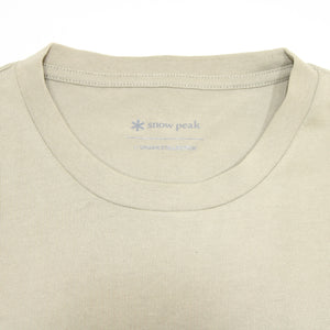 スノーピーク（snow peak） Gear Printed S/S Tシャツ AL-TS-23SU702 L 古着