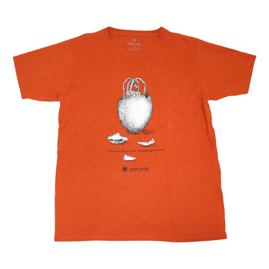 スノーピーク（snow peak） ギガパワーストーブ Tシャツ TS-19SU104 中古
