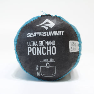 美品 
シートゥーサミット（SEA TO SUMMIT） ウルトラシルナノポンチョ ST82503002 Blue