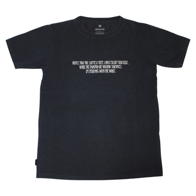 スノーピーク（snow peak） Typographical Tシャツ TS-20SU108 中古
