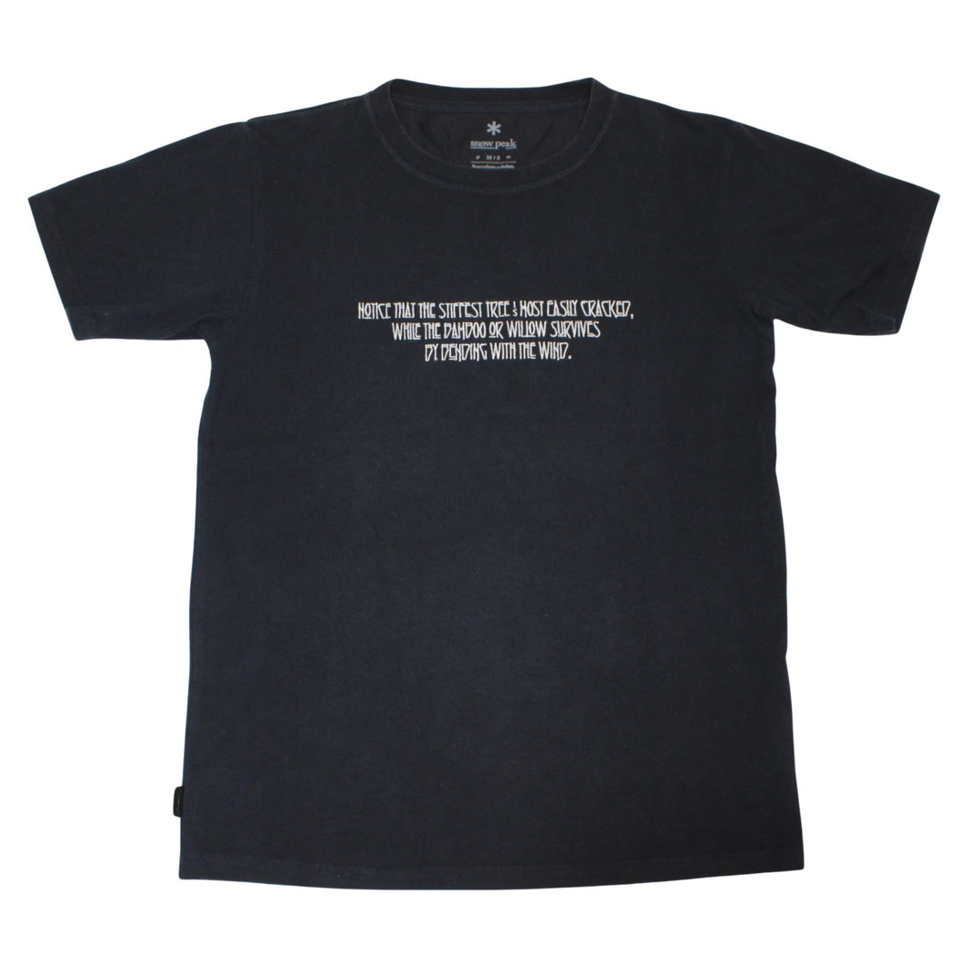 スノーピーク（snow peak） Typographical Tシャツ TS-20SU108 中古