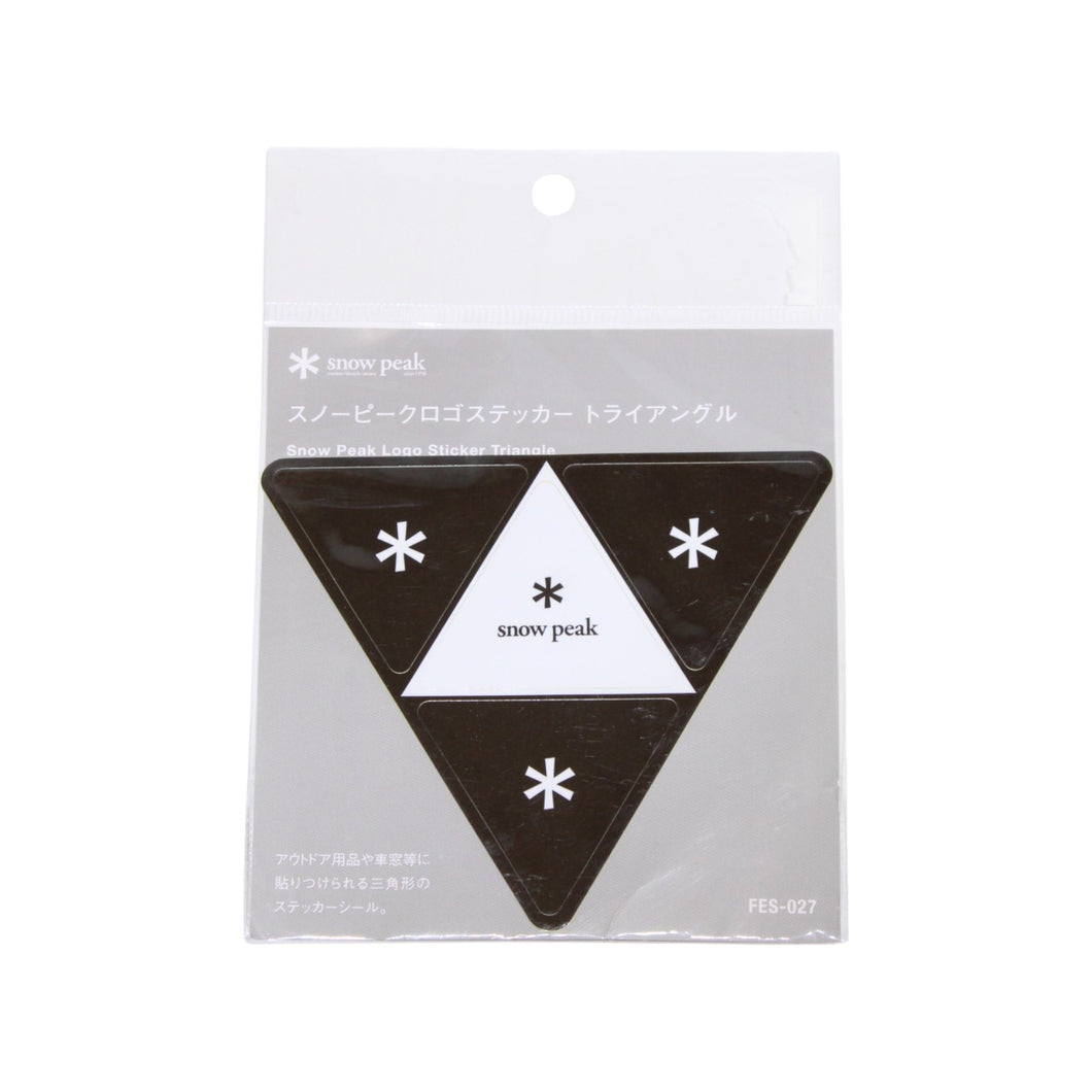 スノーピーク（snow peak） スノーピークロゴステッカー トライアングル 雪峰祭2016秋 FES-027 中古